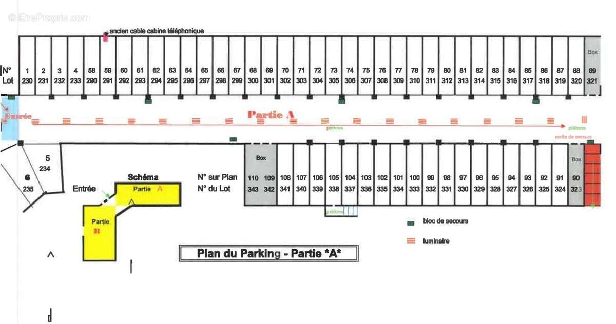 Parking à ARZON