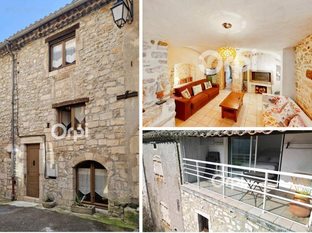 Maison à VALLON-PONT-D&#039;ARC