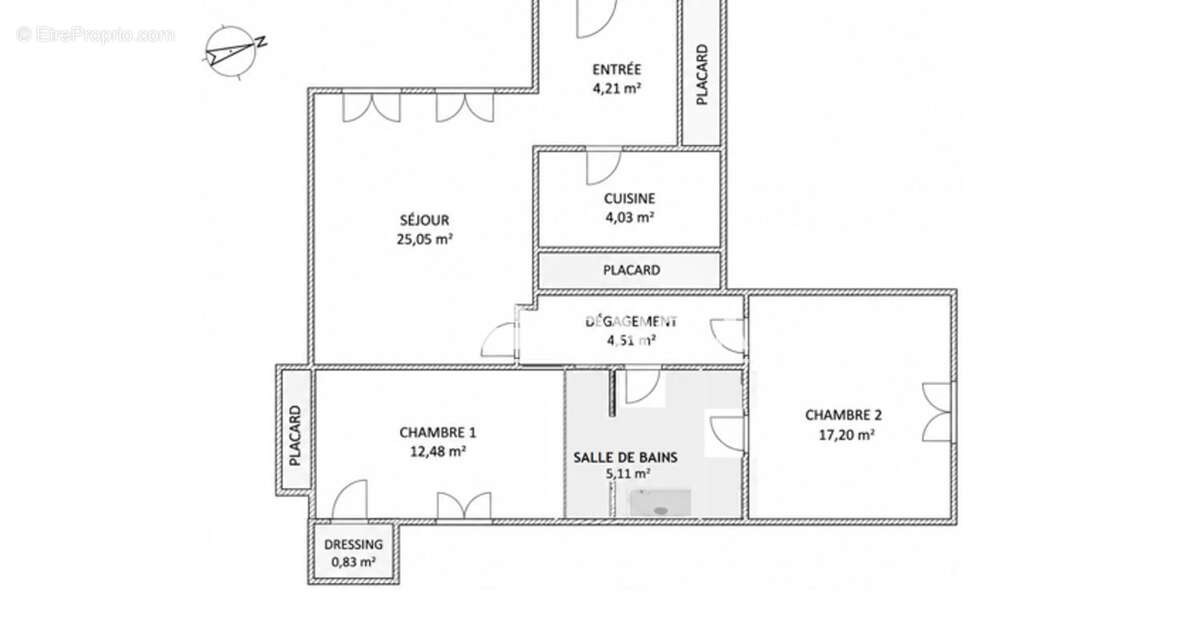 Appartement à PARIS-3E