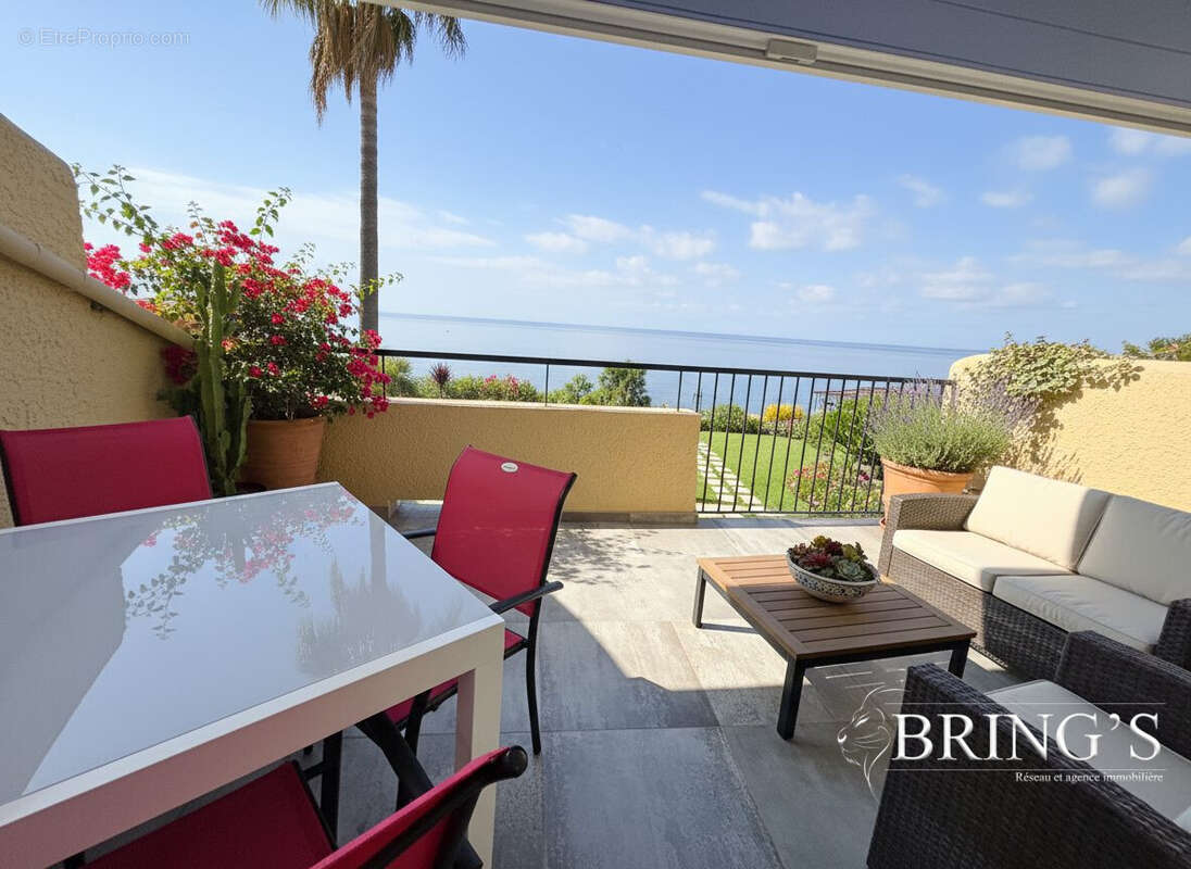 Terrasse mer photo améliorée - Maison à SAINT-RAPHAEL