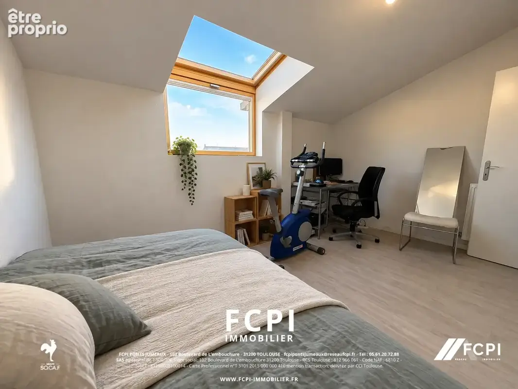 Appartement duplex trois pièces 53 m2 - EYSINES - photo 9
