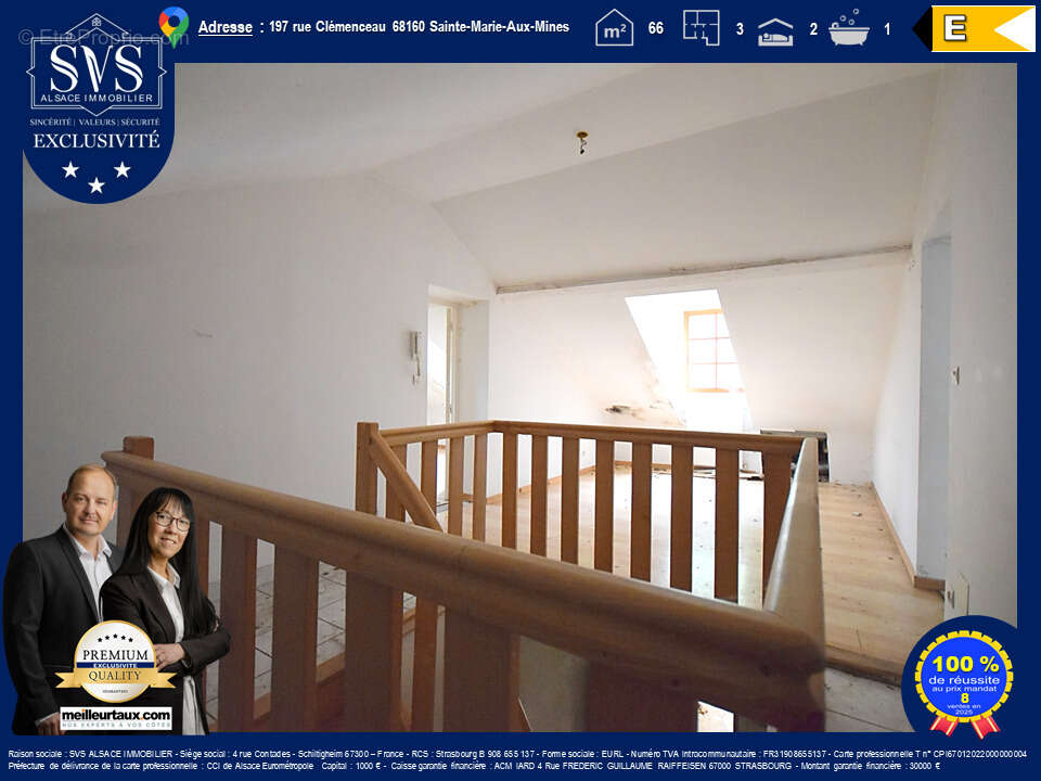 Appartement à SAINTE-MARIE-AUX-MINES