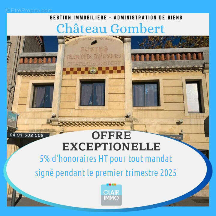 Appartement à MARSEILLE-2E