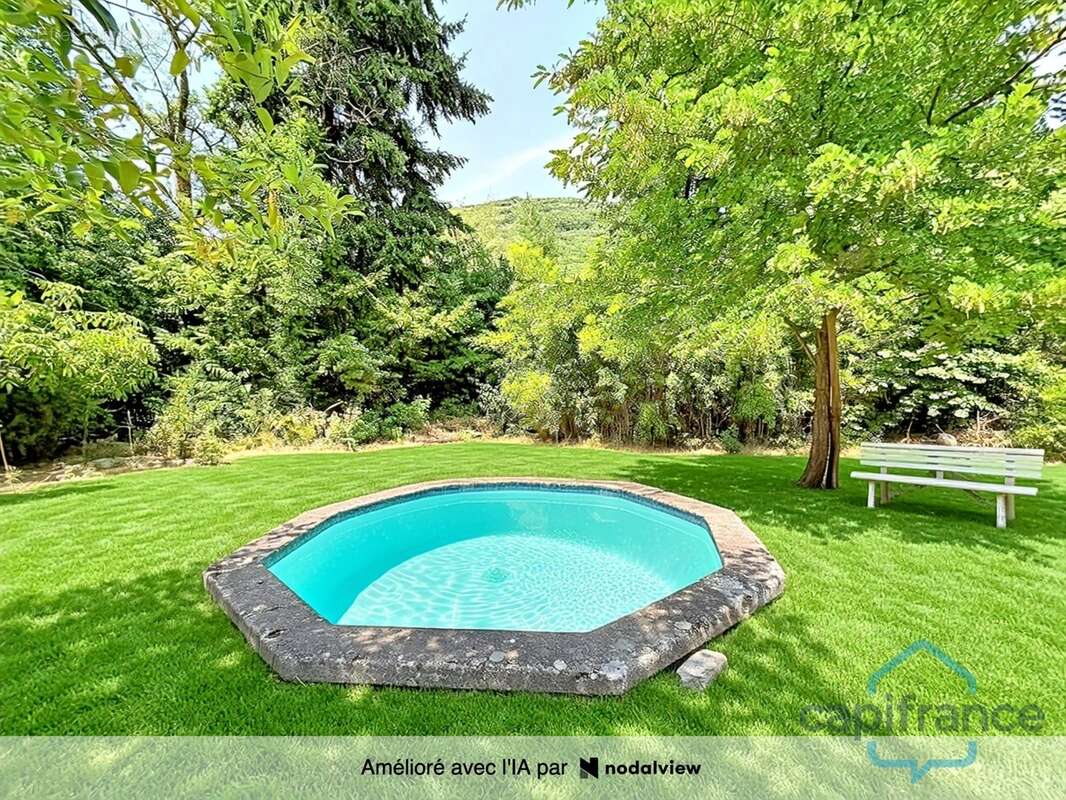 Maison à vendre avec 1 T4 de 80 m2 + 2 T2 de 36 m2 SAINT JEAN DU GARD (30)terrain environ 10719 m2 - photo 6
