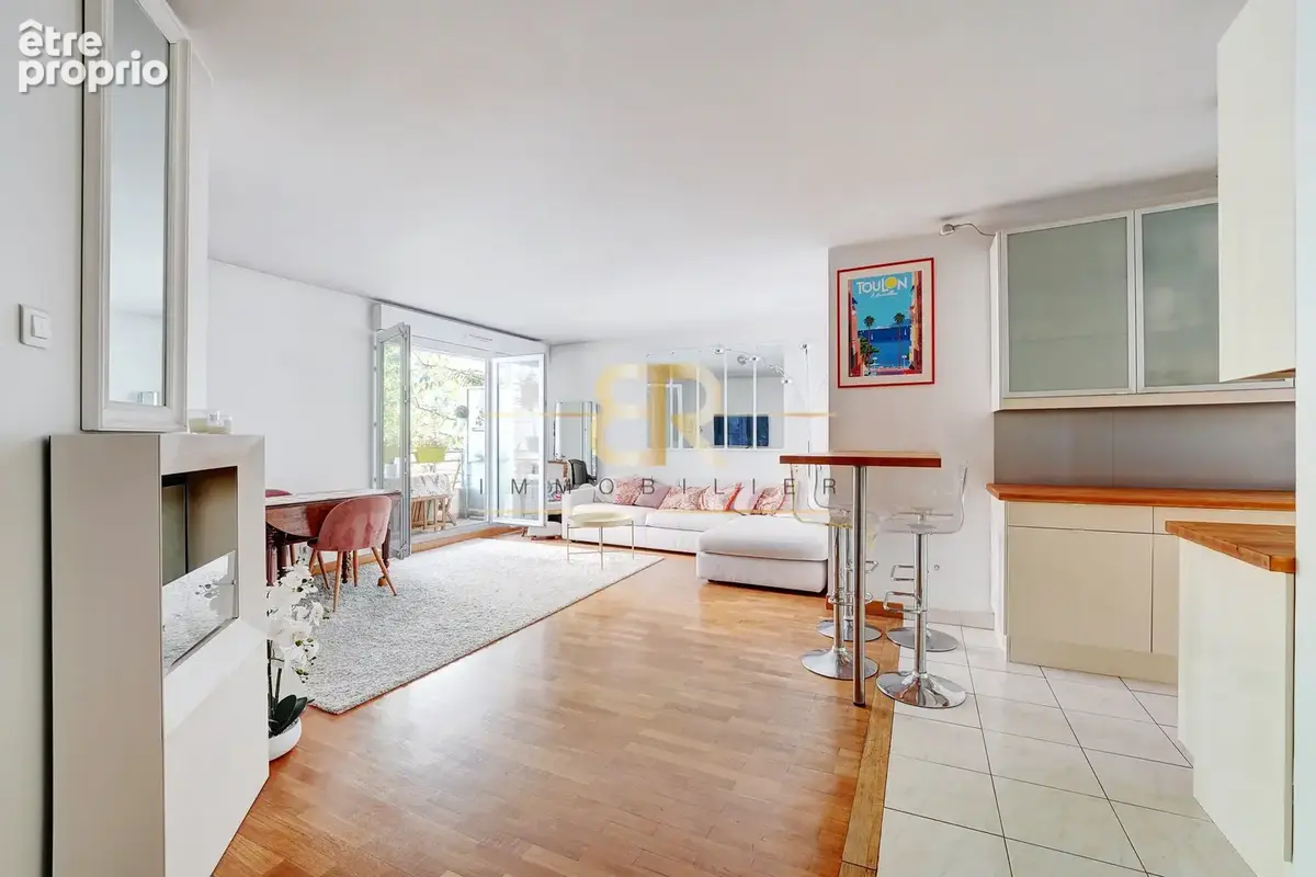 Magnifique appartement familial de 88m2 avec 3 chambres et 2 balcons - Calme - photo 2