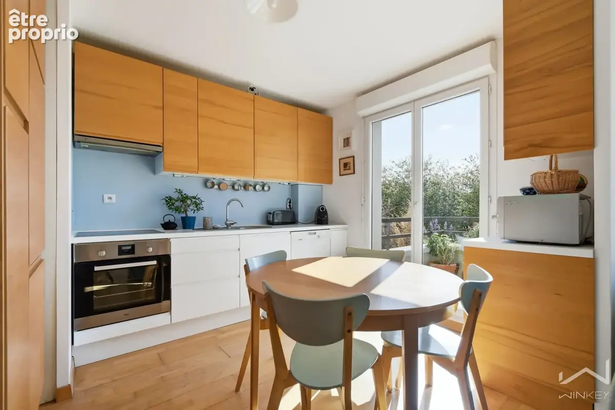 Duplex 4 pièces avec terrasse et vue sur parc — Nanterre Plateau - photo 3