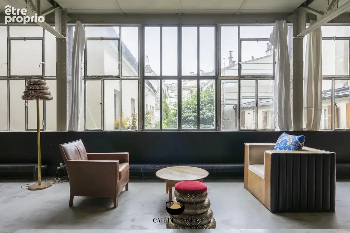 Loft de caractère à usage d'habitation ou professionnel - 192 m2 aux accents New-Yorkais, au cœur de Paris - photo 6