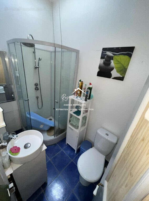 Salle d&#039;eau + WC - Maison à YZEURES-SUR-CREUSE