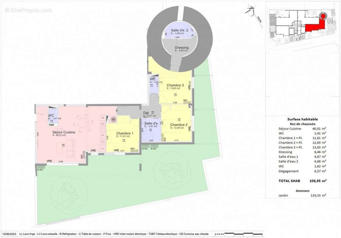 Appartement à MONTPELLIER