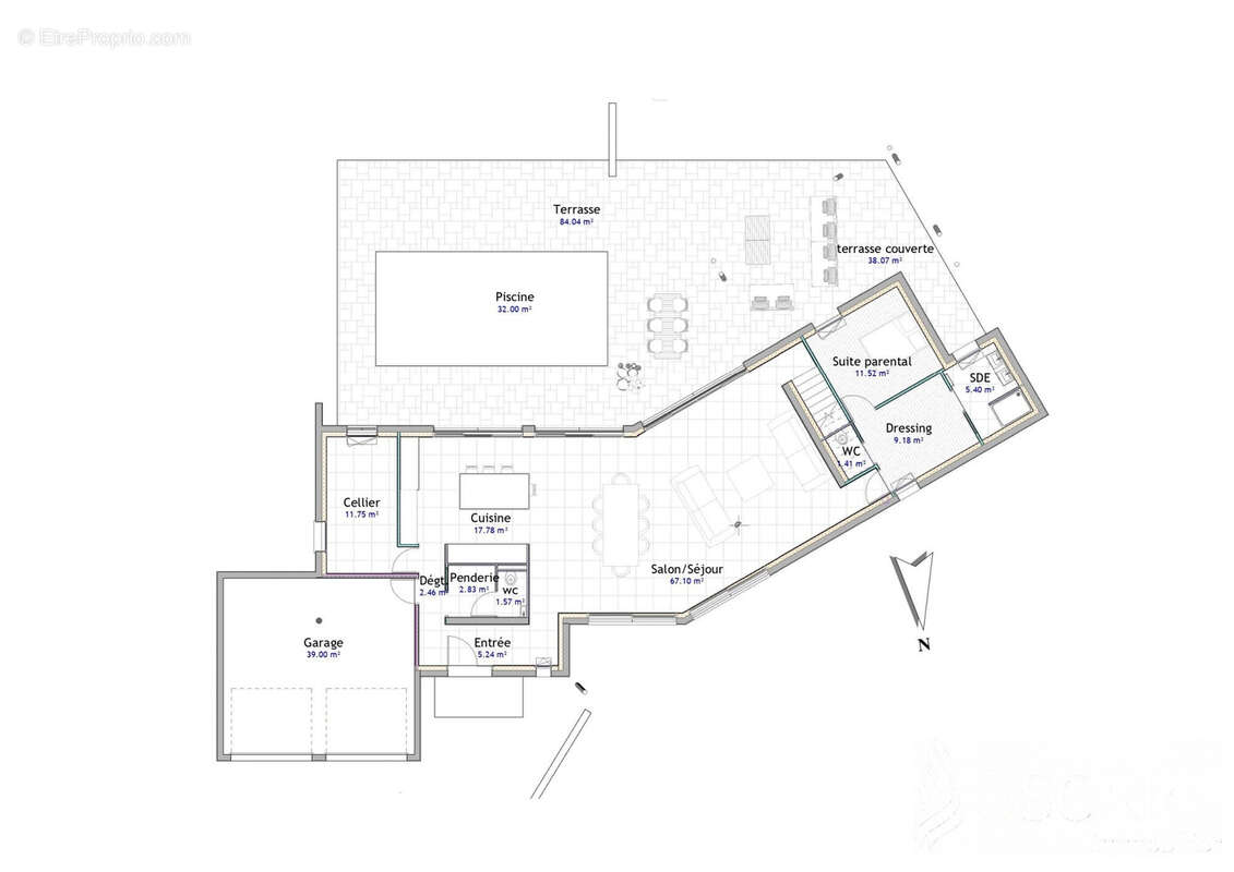Terrain à PONT-SAINT-MARTIN