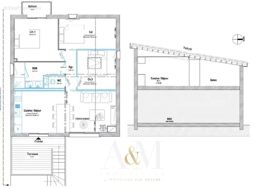 Appartement à LEGE-CAP-FERRET