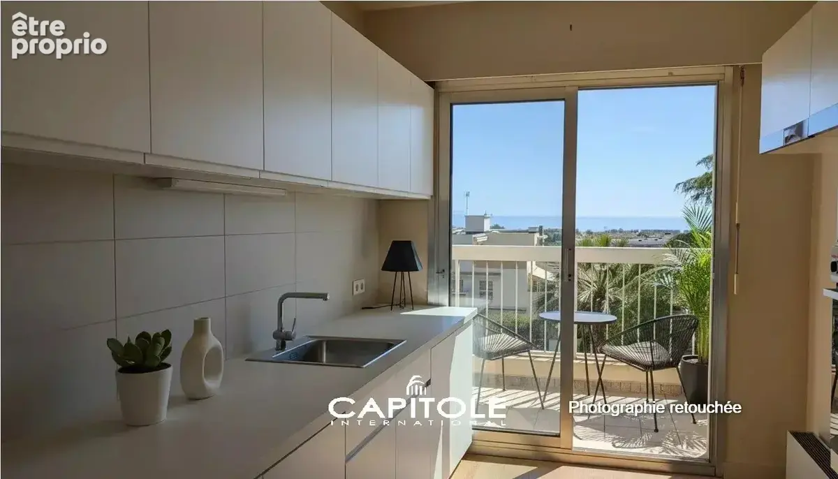 Antibes - Bel appartement 2 pièces ouvrant sur une grande terrasse  de 21 m², vue mer et verdure, à quelques pas du centre-ville - photo 7