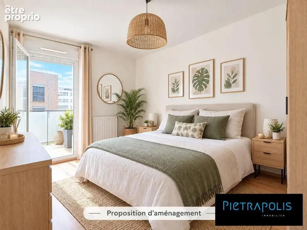 Appartement 3 pièces 64 m² à vendre à Villeurbanne (69100) - photo 9