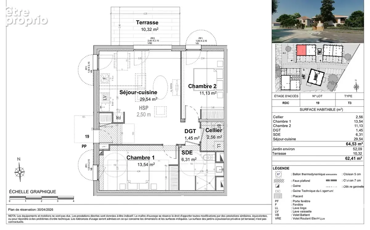 Photo Appartement à Tosse au prix de 297 000€