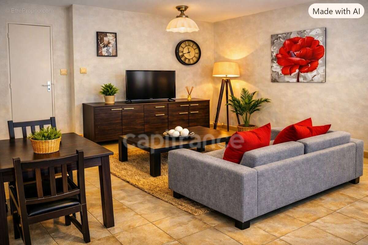  AGDE – Les Cayrets  T3 de 55 m² - 2 Chambres - Terrasse + 2 Parkings - Dernier Étage (ou 2ème étage) - photo 2