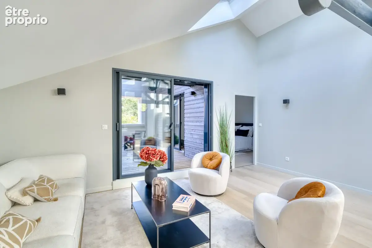 Centre Craponne   Loft contemporain   Dernier étage avec terrasse tropézienne - photo 8