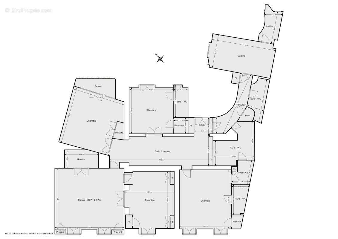 Appartement à PARIS-8E