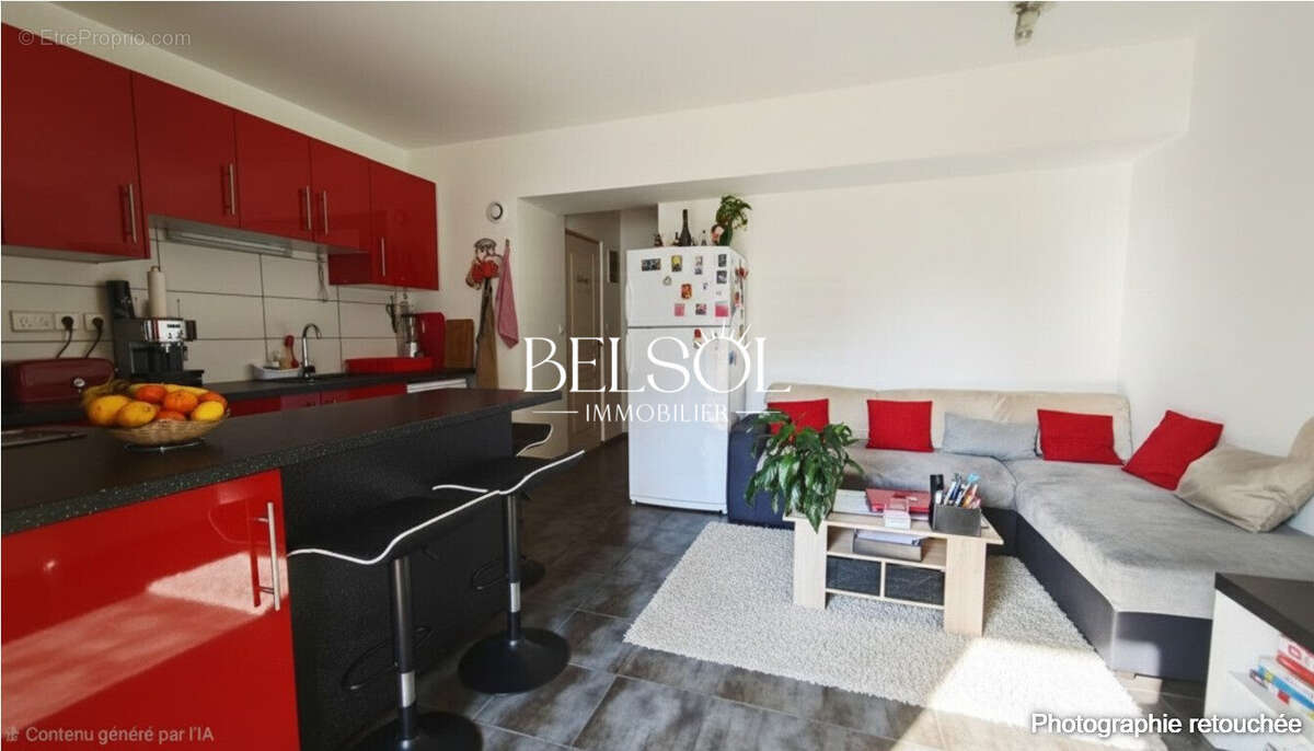 Photo améliorée par IA sans transformation - Appartement à BOURG-SAINT-MAURICE