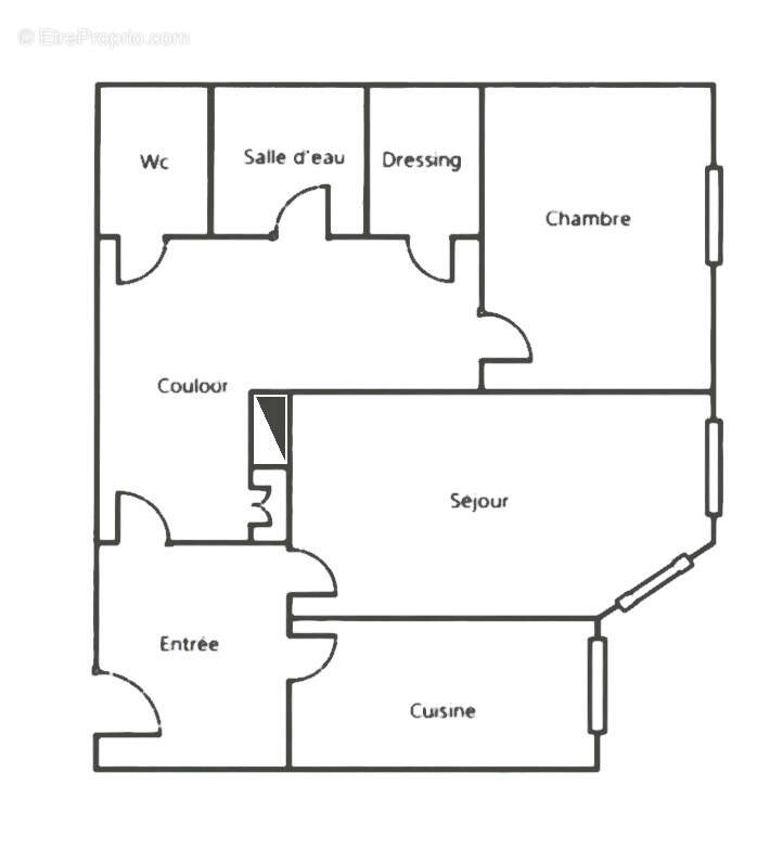 Spacieux 2 pièces   59 m2   creteil village / quartier créteil?église   rue piétonne - photo 8