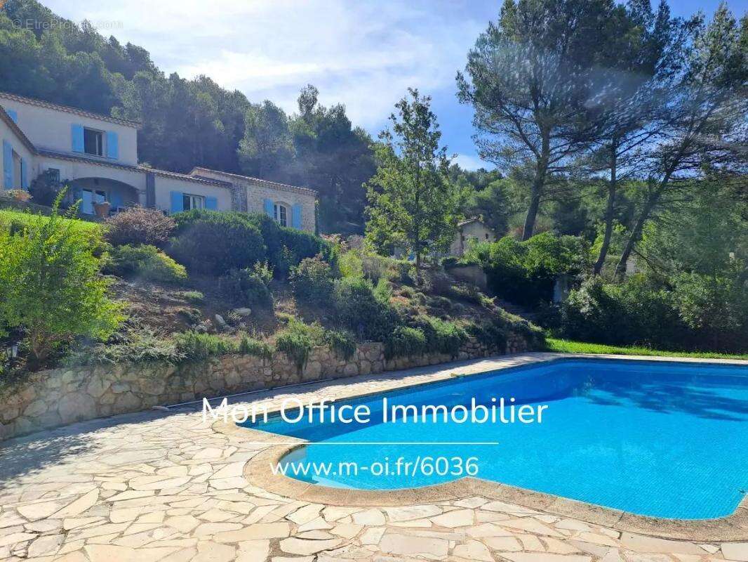 Référence : 6754-VCL - Maison avec belle vue dominante - Piscine et pool-house - Proche Aix à ROGNES - photo 32