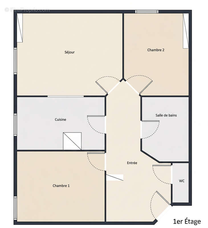 T3 63 m2 · 2 terrasses, box & parking · résidence de standing · DPE C - photo 18