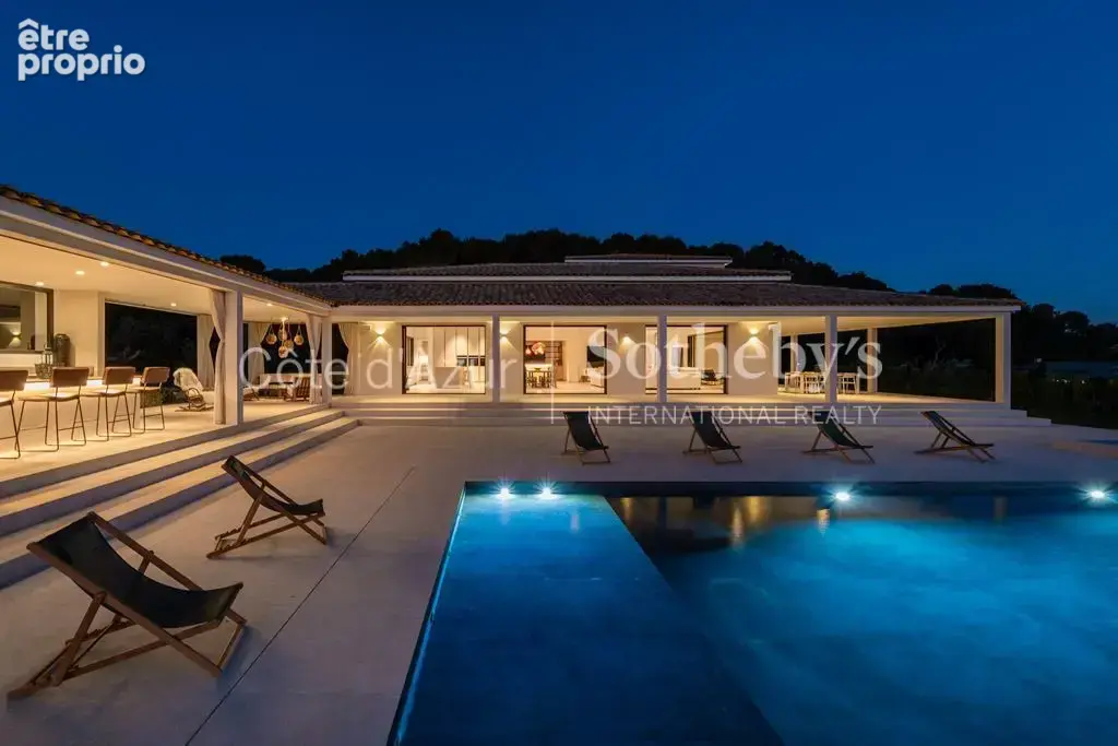 Mougins, villa de prestige avec vue panoramique, piscine, maison d'amis et parc privé - photo 18