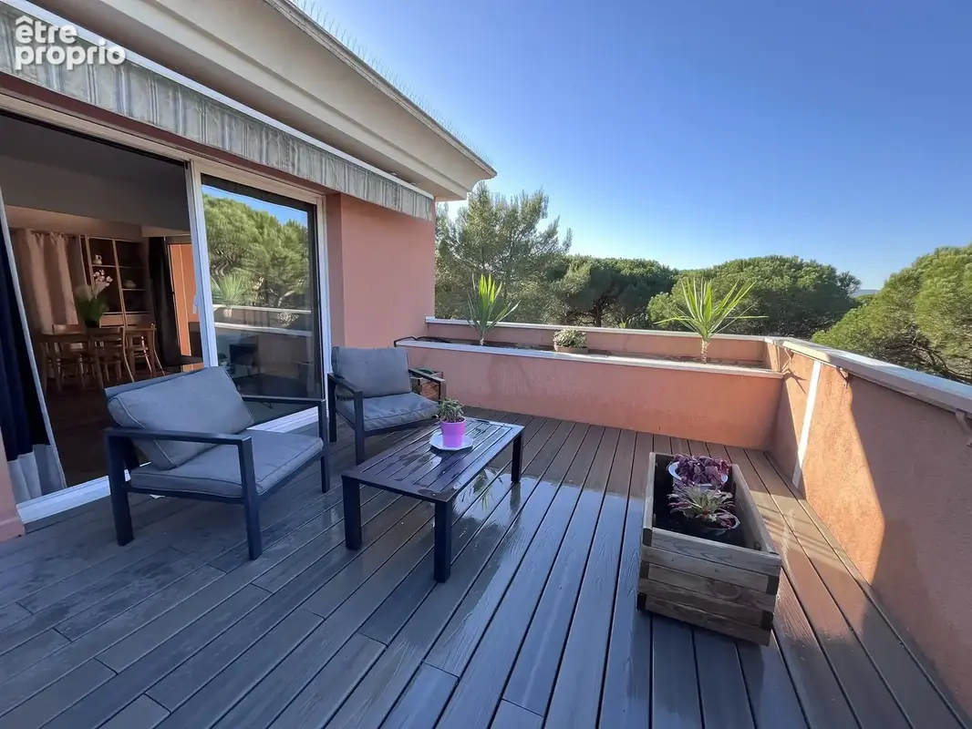 deux pieces au dernier étage   2 terrasses, dont une de 20 m2   Domaine des Grands Pins, Saint-Raphaël - photo 9
