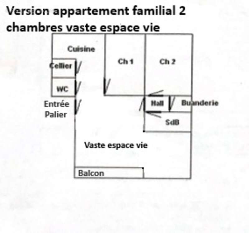 4 pièces appartement familial ou possibilité de belle colocaion - photo 7