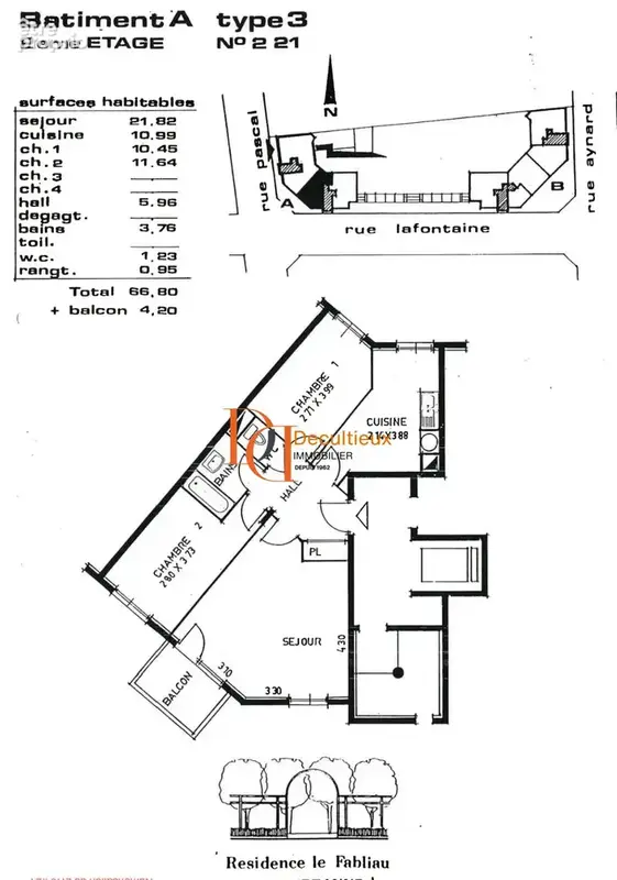 Appartement 3 pièces 66 m² à vendre à Villeurbanne (69100) - photo 9