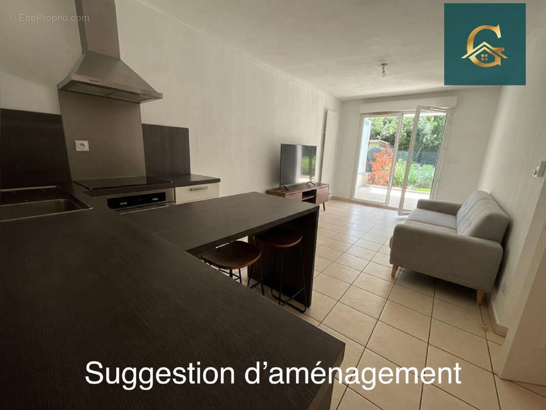 Appartement t3 , terrasse et jardin prive + garage box à la seyne sur mer porte marine - photo 7