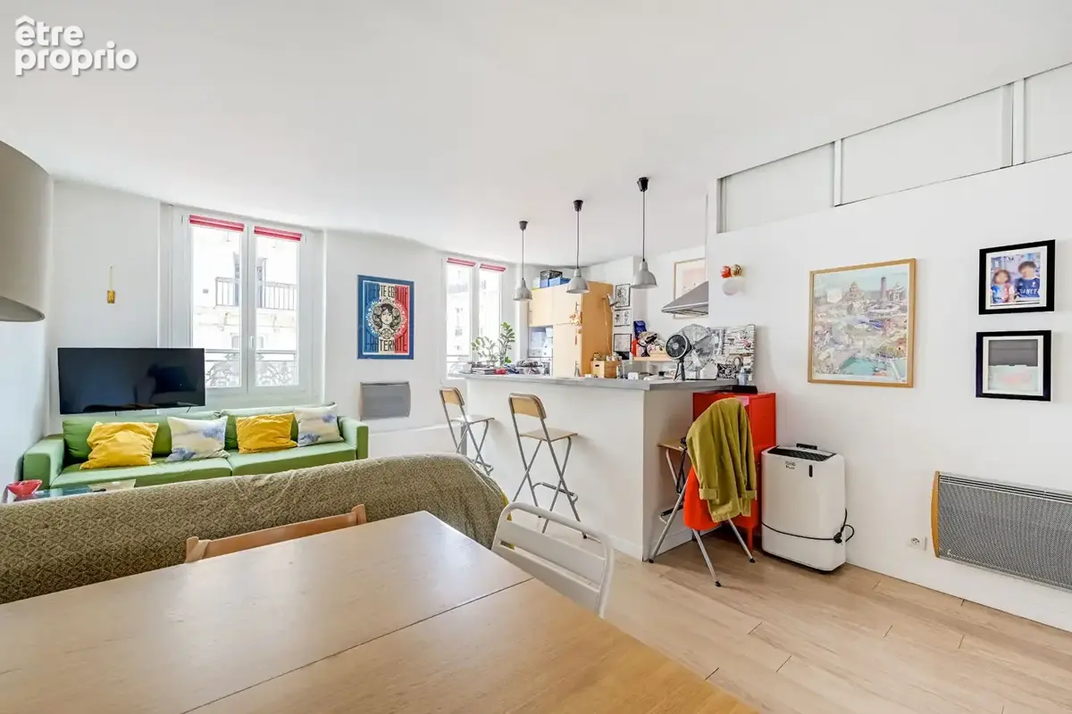 Appartement Paris 3 pièce(s) 62.54 m2 - photo 3