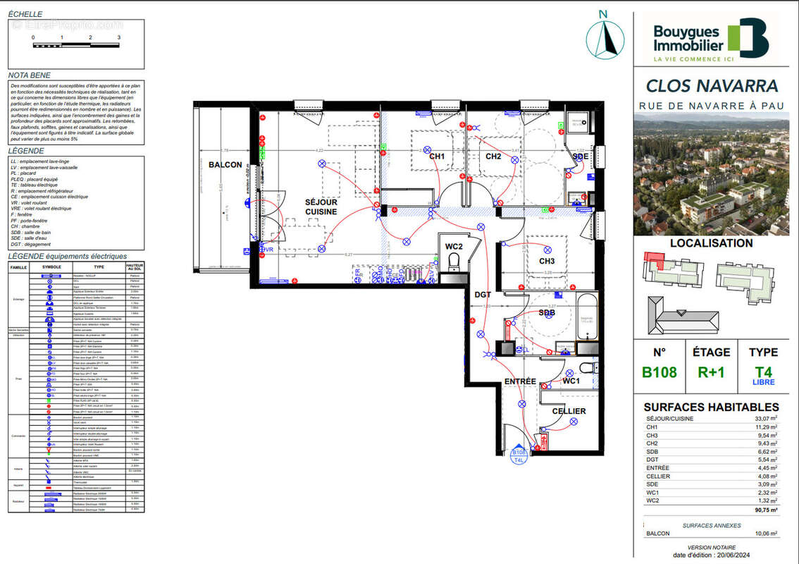 Appartement 4 pièces de 90.75 m2 quartier Trespoey - photo 4