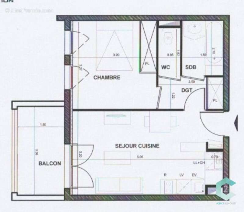 Appartement à SAINT-ANDRE-DE-CUBZAC