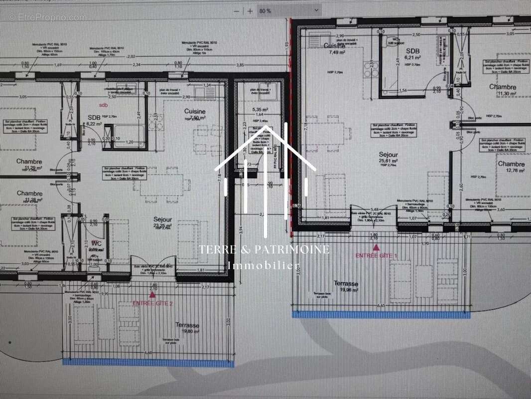 Vagnas – Ensemble immobilier composé de deux maisons d'habitation et de deux gîtes, vendu hors d'eau / hors d'air. - photo 19