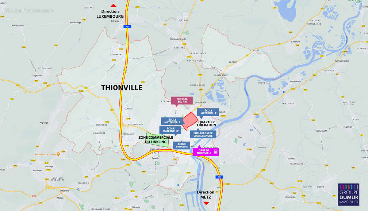 Appartement à THIONVILLE