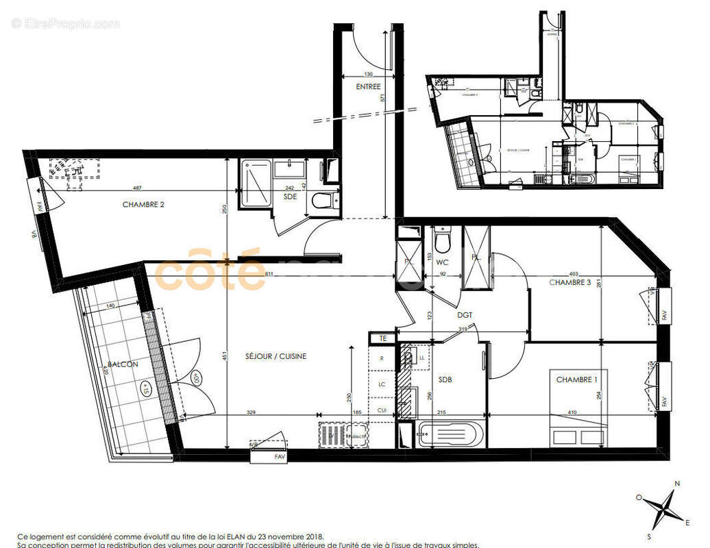 Appartement à VILLENEUVE-SAINT-GEORGES
