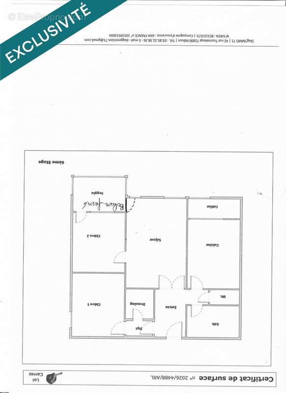 Photo 4 - Appartement à CHALON-SUR-SAONE
