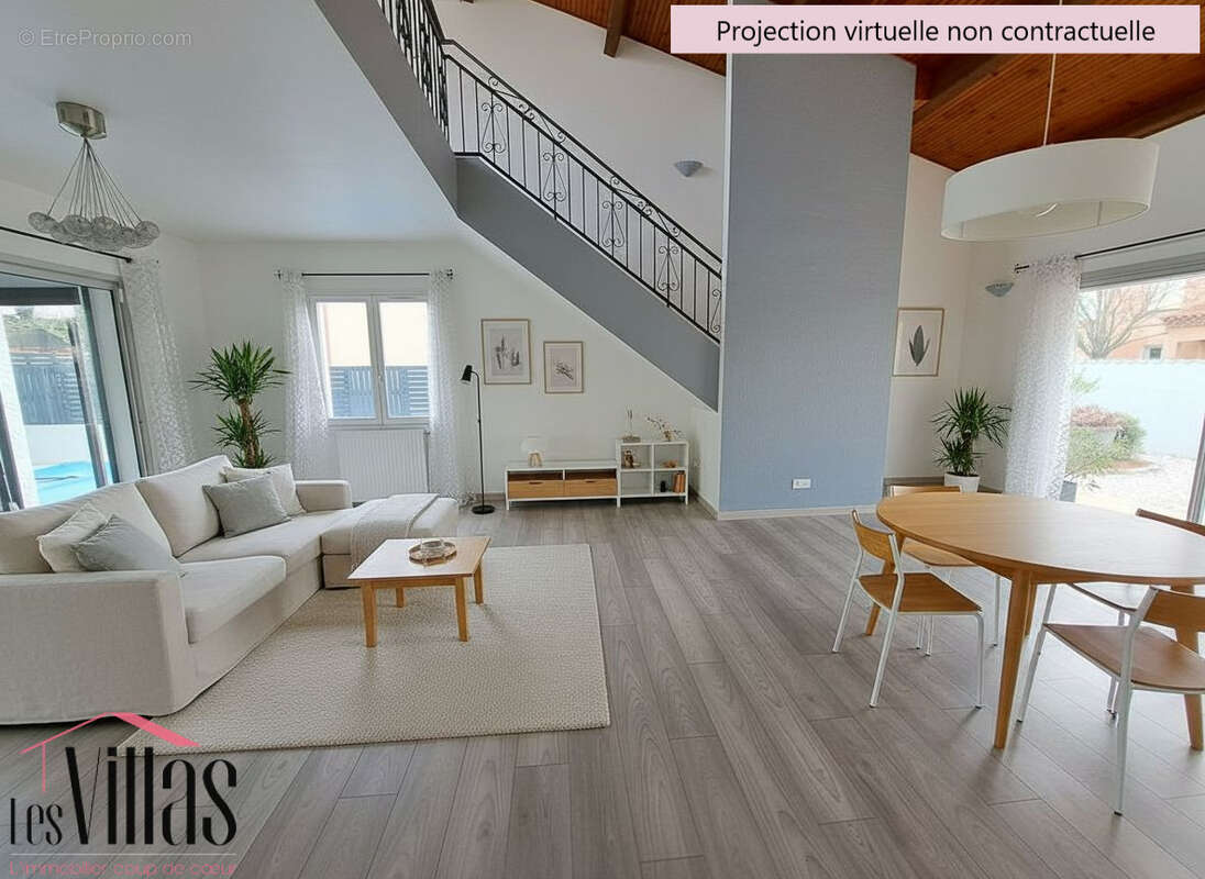 Narbonne - Quartier Maraussan - Maison 3 faces de 143 m2 avec piscine - photo 3
