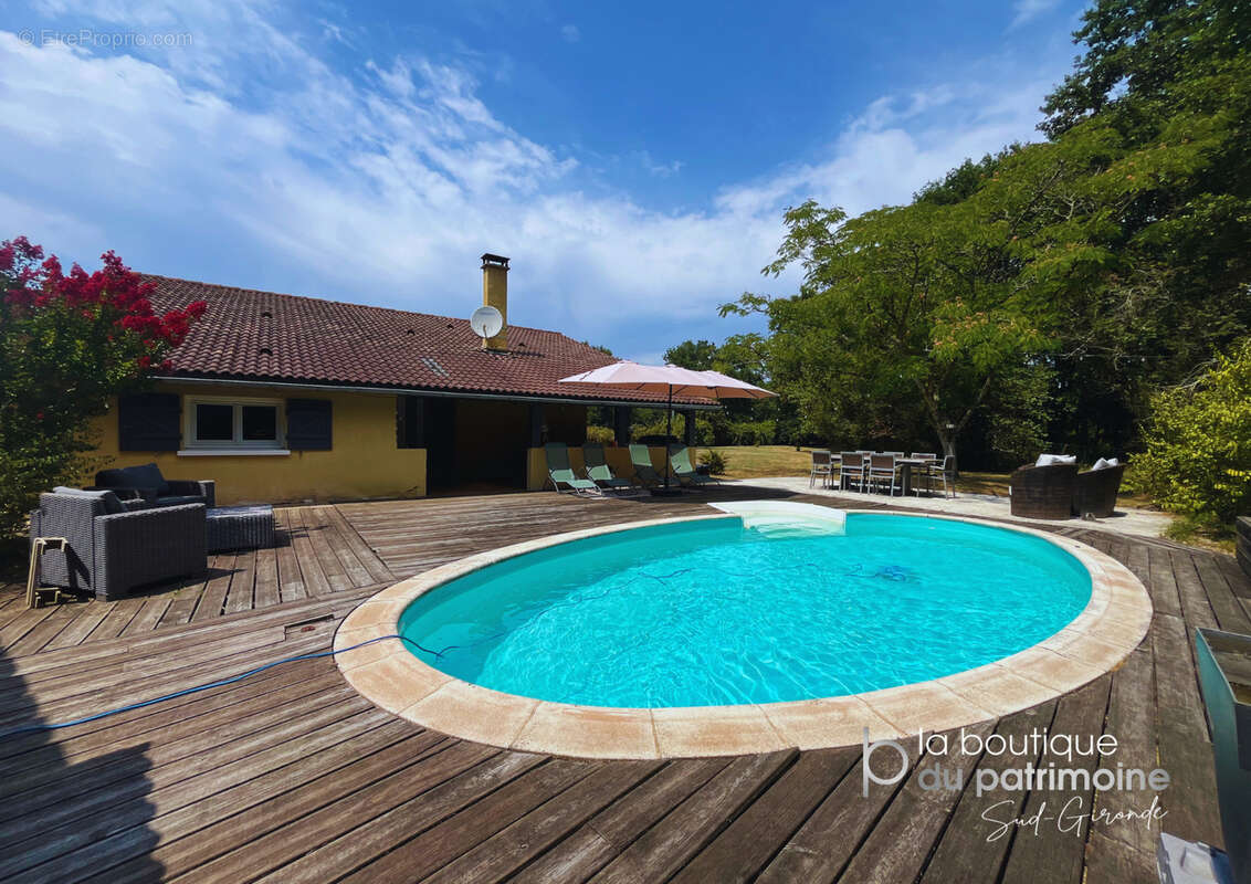 Maison familiale avec piscine - double garage - chambre indépendante - photo 2