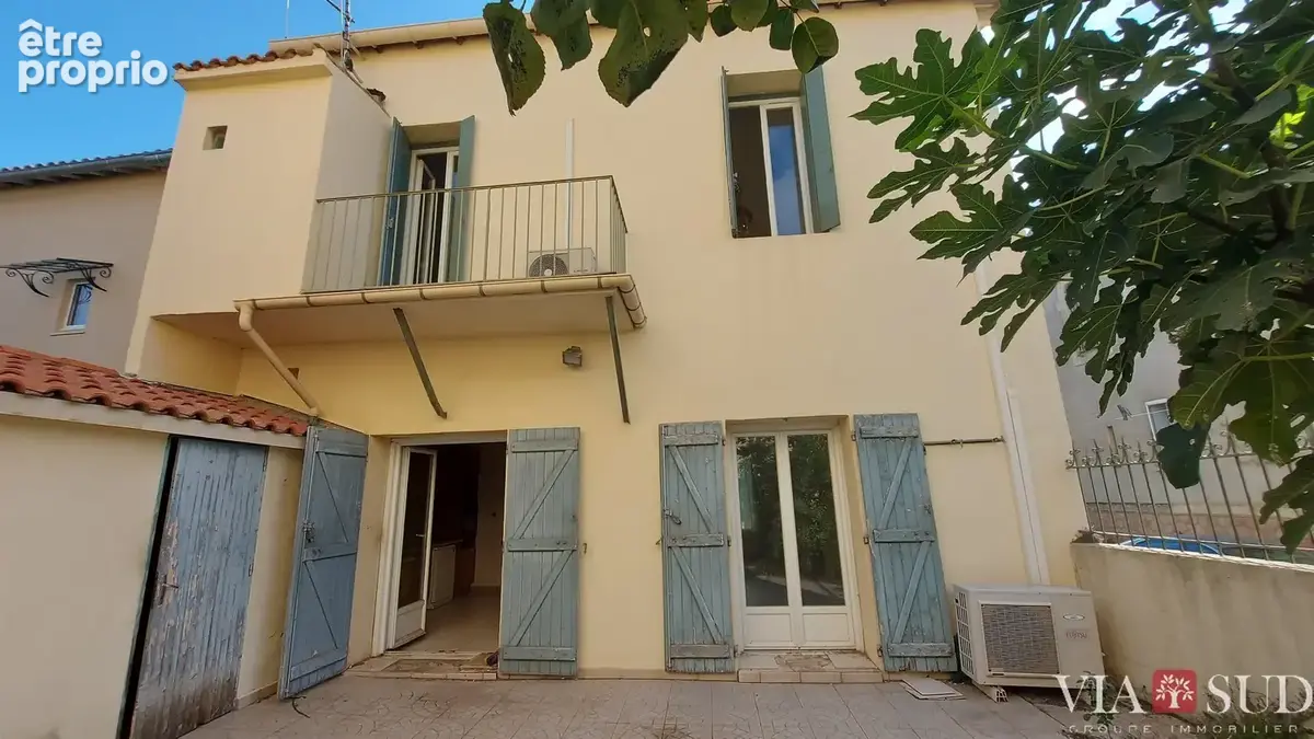 Maison de ville pleine de charme  Quartier Font Neuve à Béziers - photo 1