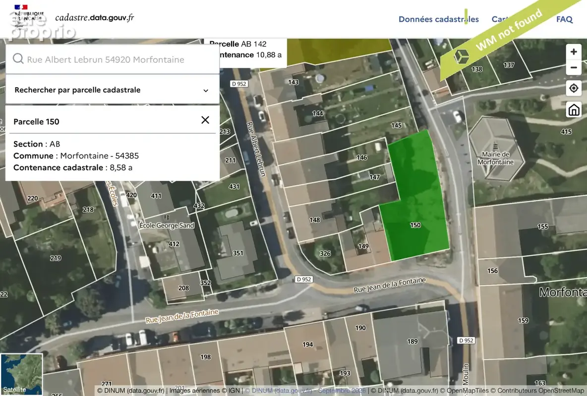 Terrain à bâtir de 858 m2   Morfontaine - propjet de 4 maisons - photo 2