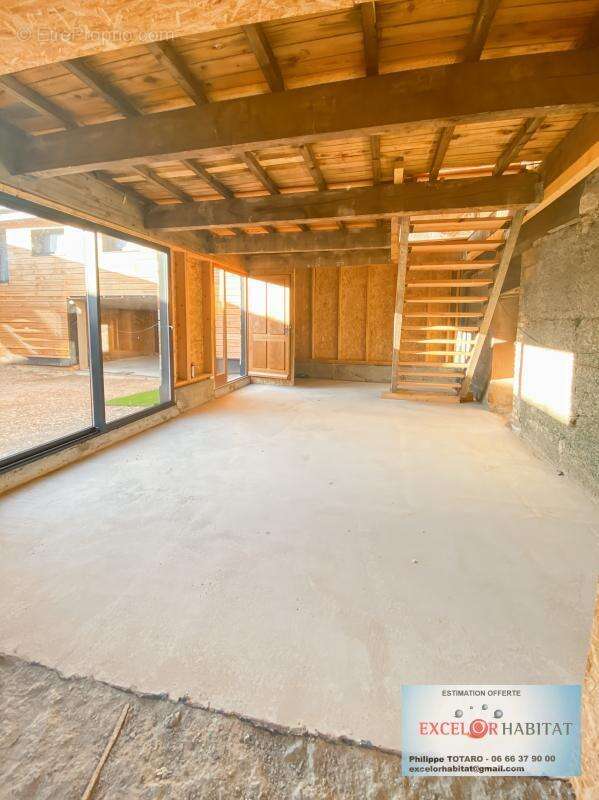 622 maison ossature bois ecologique economique grands volumes patio terrasse - photo 4