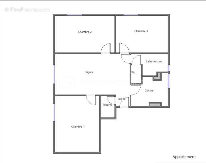Appartement à CLICHY-SOUS-BOIS