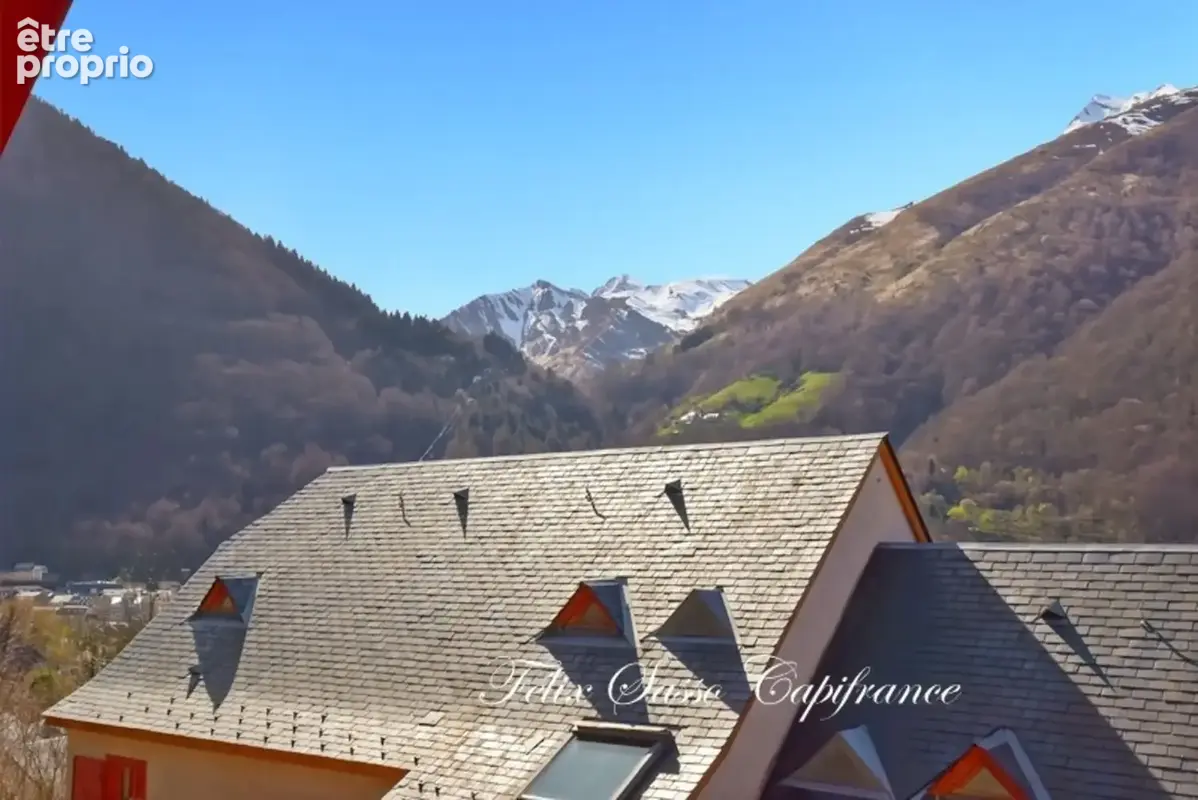 CAUTERETS (65), superbe T2 BIS d'une surface au sol de 41.72 m2 avec vue panoramique sur les montagnes - Résidence avec piscine - photo 11