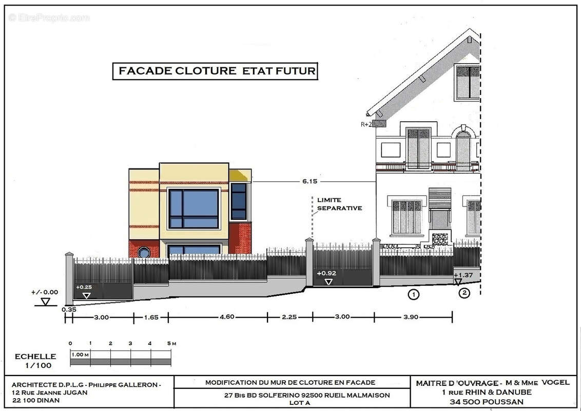 Terrain à RUEIL-MALMAISON