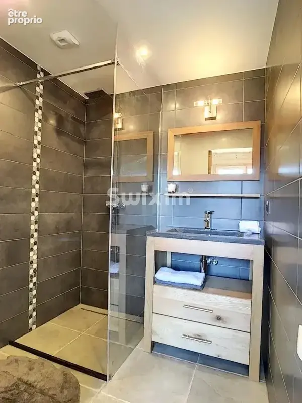 Chalet avec terrain constructible à vendre à Megève. - photo 8