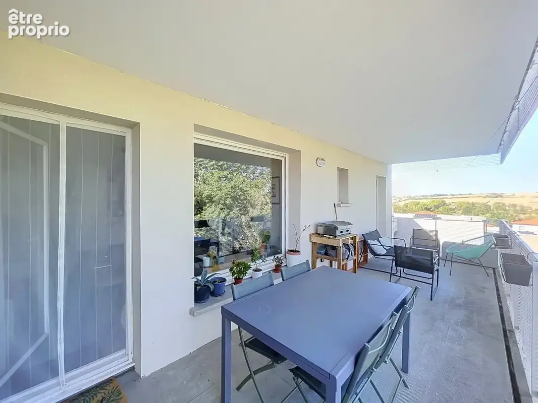 Grand Appartement T3 64 mètres carrés terrasse 18.5m² + 2 parkings couverts - photo 7