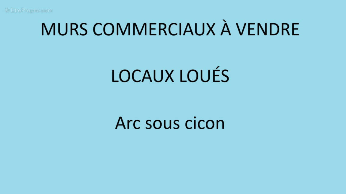 Autre à ARC-SOUS-CICON
