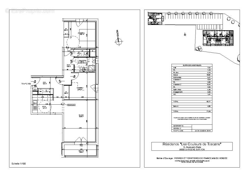 Appartement T3 Z.A.D., Z.I. Nord - 66.25 m2  149 000 Euros - photo 8