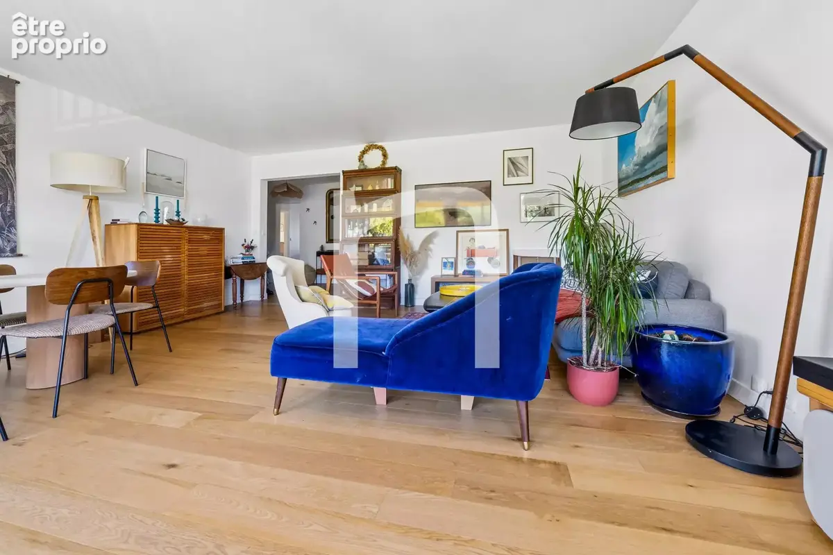 106m2 3 ch au 4ème étage sur jardin balcons et box - photo 4